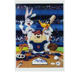Tom Seaver Signed Cincinnati Reds Unframed 12x17 Looney Tunes Photo - Franchise