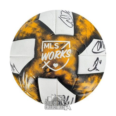 2019 Vancouver Whitecaps Auto Match Used Soccer Ball -BAS/Fanatics LOA (20 Sigs)