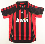 Cafu Signed AC Milan Jersey (Beckett) 2xFIFA World Cup Champion/ Brazil Ntl Team