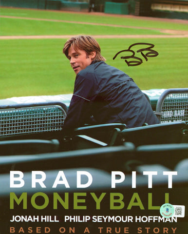 Athletics Billy Beane Moneyball Authentic Signed 8x10 Photo BAS #BJ67480