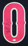 Renardo Green Signed 2025 Rivalries Black Pro Style Framed Jersey JSA Witness