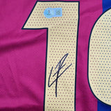 Framed Autographed/Signed Lamine Yamal 35x39 FC Barcelona Jersey Beckett BAS COA