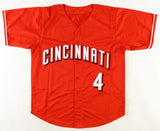 Noelvi Marte Signed Reds Jersey (JSA COA) Cincinnati's Latest Rookie Phenom Inf.