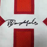 Framed Autographed/Signed Jimmie Giles 35x39 Tampa Bay Jersey JSA COA