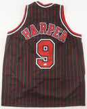 Ron Harper Signed Chicago Bulls Jersey (PSA COA) 3xNBA Champ / Shooting Guard