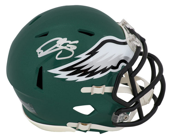 Donovan McNabb Signed Eagles Riddell Speed Mini Helmet - (SCHWARTZ SPORTS COA)