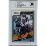 Ray Lewis Autographed 2021 Classics Silver Prem. #101 Slabbed Card Beckett 50002