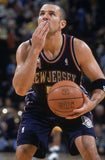 Jason Kidd Signed New Jersey Nets Jersey (Beckett) #2 Overall Pck 1994 Draft