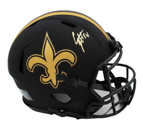Cam Jordan Signed New Orleans Saints Speed Authentic Eclipse NFL Helmet