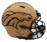 Mike Shanahan Signed Denver Broncos Speed Full Size STS 2 NFL Helmet