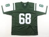Kevin Mawae Signed New York Jets Jersey "HOF 2019" (JSA COA) 8xPro Bowl Center