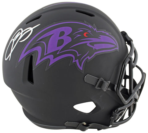 Ravens Odell Beckham Signed Eclipse Full Size Speed Rep Helmet BAS Witnessed