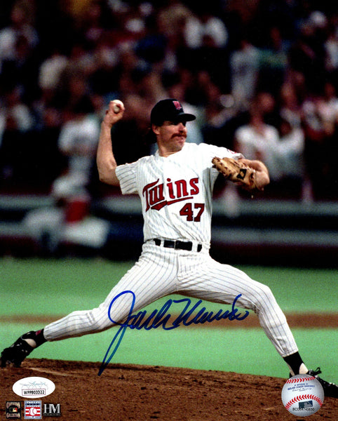 Minn Twins JACK MORRIS Signed 8X10 Photo #1 AUTO - HOF 2018 - 4 x WS Champ - JSA