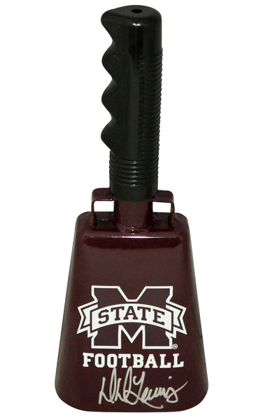 DD LEWIS AUTOGRAPHED MISSISSIPPI STATE BULLDOGS FOOTBALL COWBELL COA