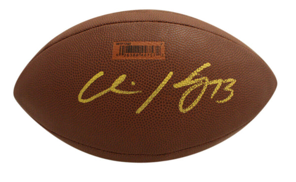 Chris Kuper Autographed Denver Broncos Super Grip Football Beckett 37884