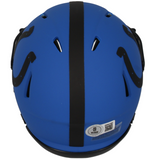 Marshall Faulk Autographed Colts 'RAVE' Mini Speed Helmet Beckett