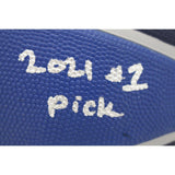 Cade Cunningham Autographed Detroit Pistons Basketball #1 Pick FAN 46697