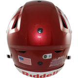 John Mateer Autographed Oklahoma Sooners Speedflex Helmet Boomer Beckett W 58315