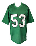 Zack Baun Philadelphia Signed Kelly Green Football Jersey BAS