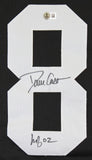 Dave Casper "HOF 02" Authentic Signed Black Pro Style Jersey BAS Witnessed