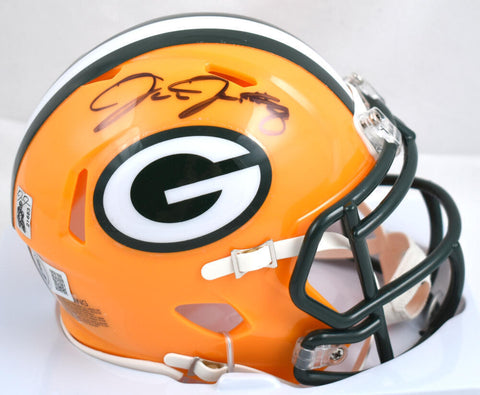 Josh Jacobs Autographed Green Bay Packers Speed Mini Helmet-Beckett W Hologram