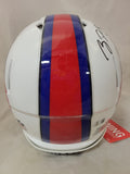 RYAN FITZPATRICK SIGNED BUFFALO BILLS F/S SPEED AUTHENTIC HELMET BECKETT QR