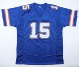 Tim Tebow Signed Florida Gators Jerseys (JSA) 2006 & 2008 BCS National Champ/ QB
