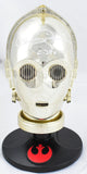 Anthony Daniels Autographed C-3PO Star Wars Miniature Helmet-Beckett W Hologram