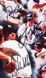Multi-Signed New York Yankees Unframed 11x14 MLB Photo - Joe Torre, Jorge Posada