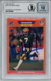 Don Majkowski Autographed 1989 Pro Set #133 Rookie Card Beckett 10 Slab 36293