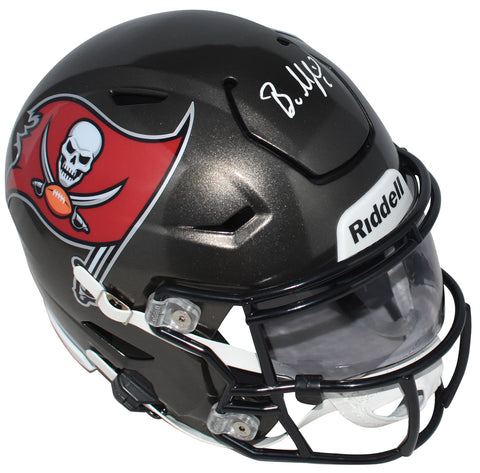 Baker Mayfield Autographed Tampa Bay Buccaneers Speedflex MIDI Helmet Beckett