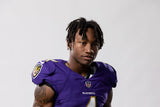 Zay Flowers Signed Baltimore Ravens Nike Style Jersey (Beckett) Boston Col. WR
