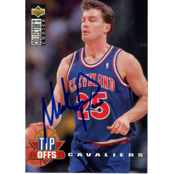 Mark Price Autographed Upper Deck 94-95 Collectors Choice 170 Card Beckett 51913