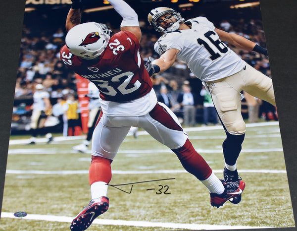 TYRANN MATHIEU AUTOGRAPHED ARIZONA CARDINALS 16x20 PHOTO GTSM
