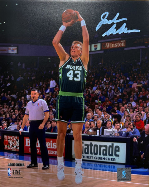 JACK SIKMA Signed 8x10 Photo #4 - Milwaukee Bucks NBA - AUTO