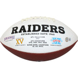 Aidan O'Connell Signed Las Vegas Raiders Logo Football Beckett 43097