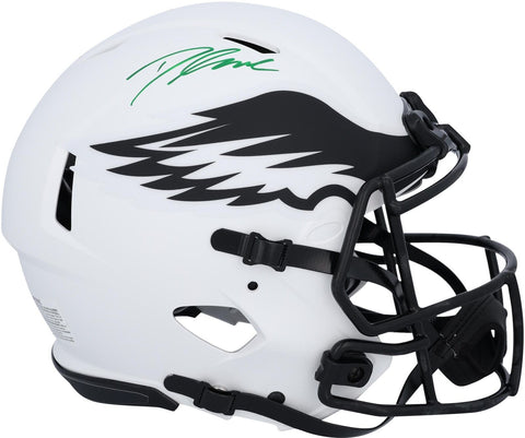 D'Andre Swift Philadelphia Eagles Signed Riddell Lunar Eclipse Authentic Helmet