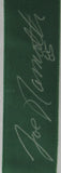 Joe Namath New York Jets Signed Football Jersey w/ Photos Framed JSA 213542