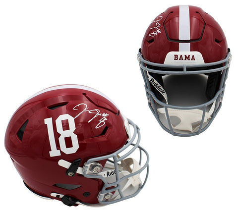 Josh Jacobs Signed Alabama Crimson Tide Speed Flex Authentic NCAA Helmet