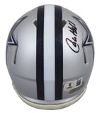 Cowboys Calvin Hill "ROY 1969" Authentic Signed Speed Mini Helmet BAS Witnessed