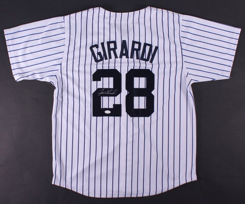 Joe Girardi Signed Yankees Jersey (JSA COA) Pinstriped New York Manager Jersey