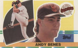 Andy Benes Signed San Diego Padres Jersey (Beckett) 1994 N.L. Strikeout Leader