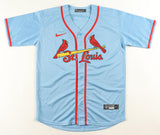 Masyn Winn Signed St Louis Cardinals Nike Authentic Jersey (JSA QR) Rookie S.S.