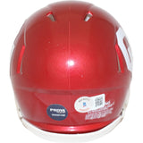 Roy Williams Autographed/Signed Oklahoma Sooners Mini Helmet Beckett 43059