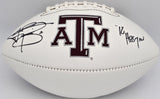 Johnny Manziel Autographed Texas A&M Logo Football 12 Heisman Fanatics ZZ0142398