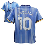 James Maddison Signed Tottenham Hotspur Away Soccer Jersey #10 with Beckett COA