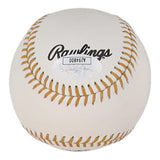 Brendan Rodgers Signed Rawlings Gold Glove Baseball (JSA) Astros & Rockies/ Inf.