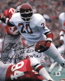 Billy Sims Autographed 8x10 Photo Oklahoma "78 Heisman" Beckett QR #BS12779