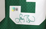 Larry Bird Signed Boston Celtics Green Hardwood Classics BAS 44508