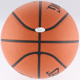 Glen Rice Signed NBA Basketball (JSA) #4 Overall Pick 1989 NBA Draft Miami Heat